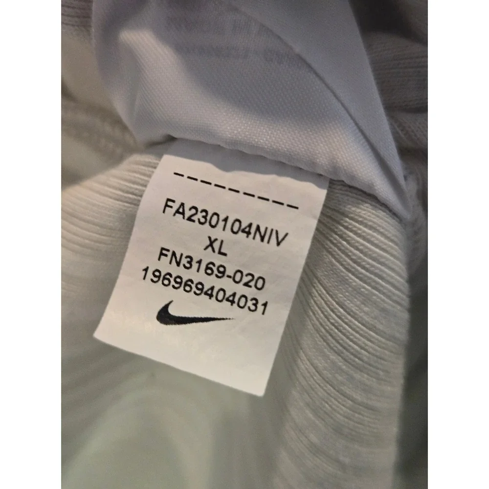 Nike Ribbed Knit‎ Flare Pants Womens XL Cream FN3169-020 High Rise Athleisure